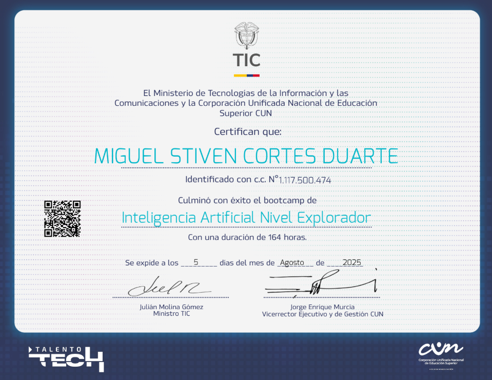 Bootcamp Inteligencia Artificial