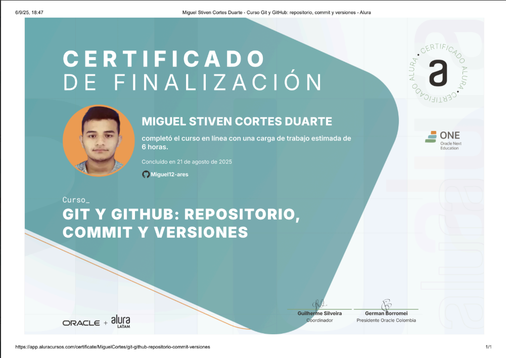 git y github: repositorio y control de versiones